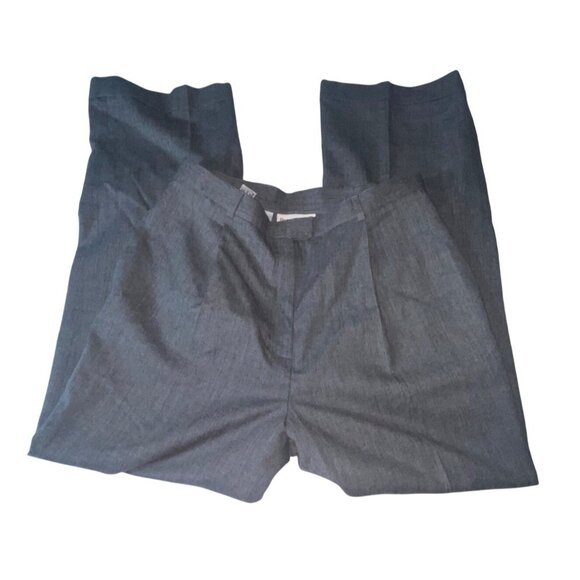 Rena Rowan Womens Gray Wool Blend Dress Pants Size 14 - Picture 1 of 9